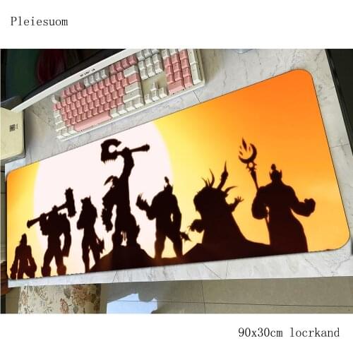 Wow padmouse 800x300mm gaming mousepad game gel large mouse pad gamer computer desk Customized mat notbook mousemat pc