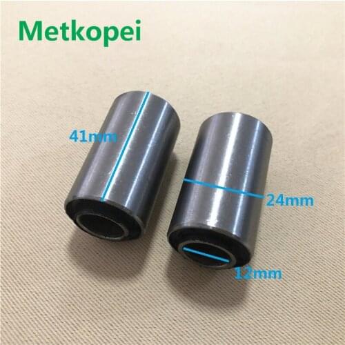Motorcycle AX100 rear fork pivot bush buffer for Suzuki 100cc AX 100 pivot engine mount isolation bar Bushing replacement