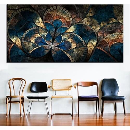 100% square round drill Abstract fantasy flower DIY 5D Diamond Painting Crystal Rhinestone Embroidery diamond mosaic EE1712