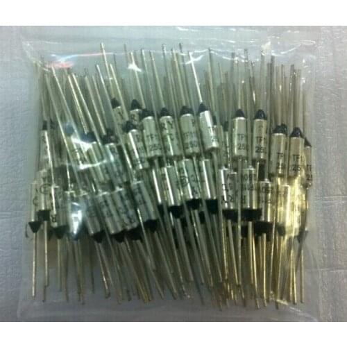 100pcs/lot temperature fuse BF104 Tf 104 degrees 10A 250V RY104 original authentic