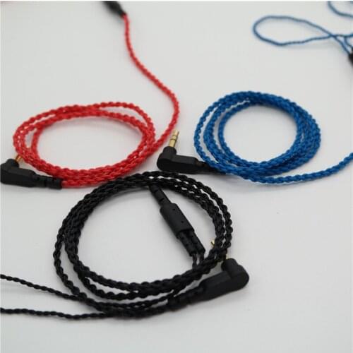DIY custom headphone wire pluggable line TF10 0.75MM pin 2pcs