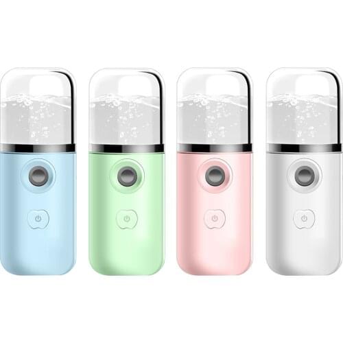 30ml Nano Mist Facial Sprayer Face Steamer Humidifier Beauty Instrument Face Skin Care Tools USB Humidifier Nebulizer
