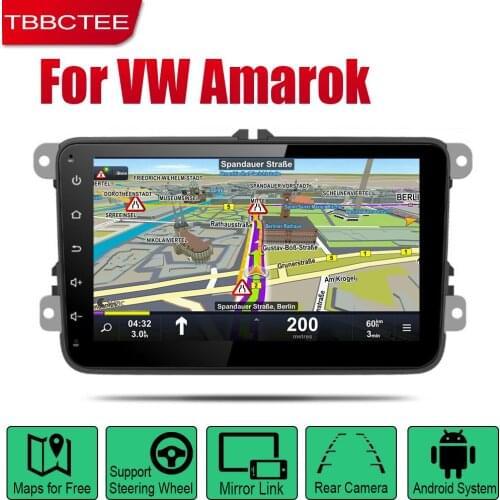 For Volkswagen VW Amarok 2010~2018 Auto Player GPS Navigation Car Android Multimedia System Screen Radio Stereo