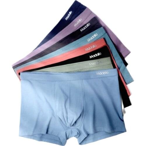 Mens Boxers Modal Cotton Four Underwear Summer With Breathable Big Yards Boys Cotton Pair Of Drawers