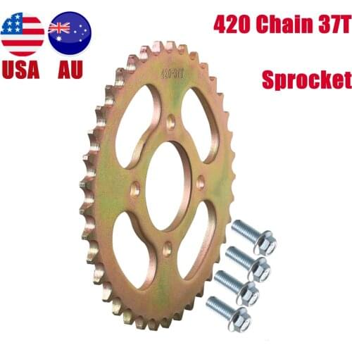 TDPRO 48mm 37 Teeth 420 Rear Drive Chain Sprocket Cog For 110cc 125cc 140cc Pit Pro Dirt Bike ATV Quad Go Kart