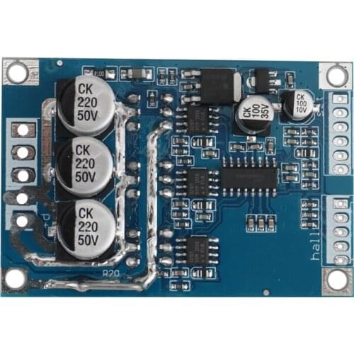 DC 12V-36V 500W PWM DC Brushless Motor Controller With Hall Motor Automotive Balanced BLDC Car Driver Control Board
