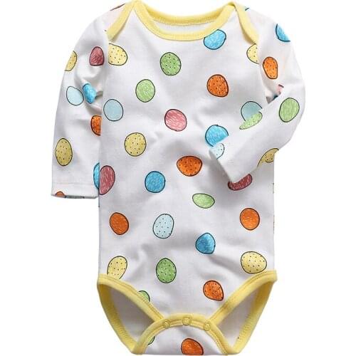 Baby Bodysuits 100% Cotton Newborn Clothes Long Sleeve baby Underwear Body Spring Infant Jumpsuit Boys Girls Clothing