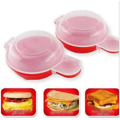 Easily Eggwich Cooking Tool Microwave Cheese Eggs Cooker 1 Minute Fast Eggs Hamburg Omelet Maker Kitchen Cooking Tool