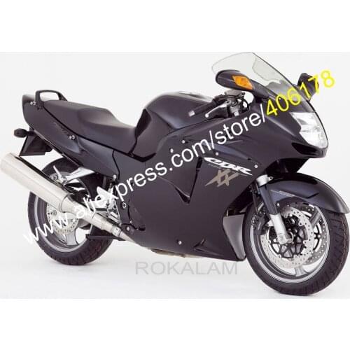 Motorcycle Bodywork Matte Black Body Kit For Honda CBR1100XX 1996-2007 CBR1100 XX ABS Fairing Kit (Injection Molding)