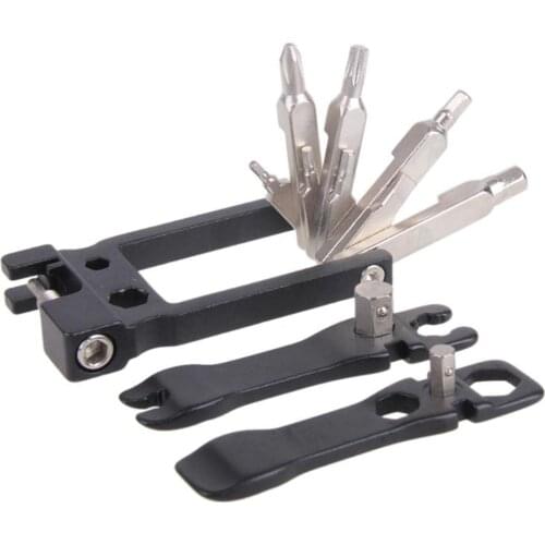 19 in 1 Bicycle Repair Tools Kit Foldable Hex Key Screwdriver Wrench MTB Mountain Cycling Bike Repair Tools Cycling Multi Kit