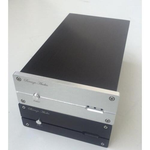 BZ1506H All Aluminum DAC Decoder Chassis Mini USB Enclosure Audio DAC Case DIY Box 155MM*60MM*241MM