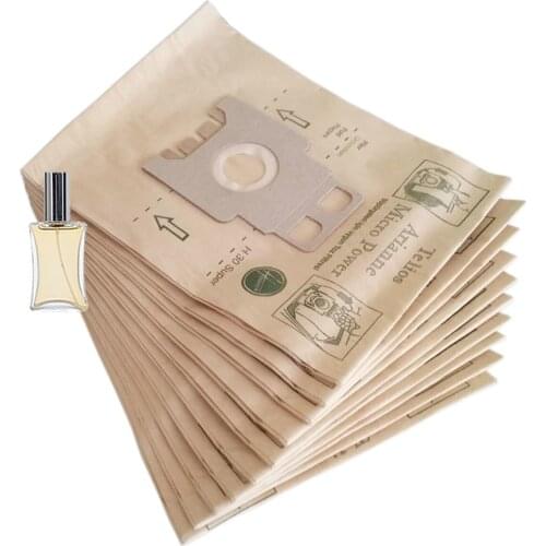 Vacuum Cleaner Dust Bag Compatible Brand Model Hoover T 2410 Broom Paper Dust Bag (10 Pieces) HT-TT0167-15