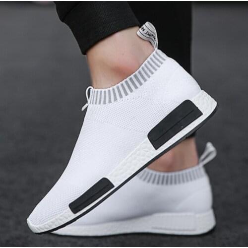 All-match Breathable Running Casual Fashion Outdoor Sports Light Socks Plus Size Mens Jogging Sneakers 2021