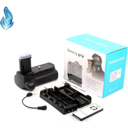 BG-1100D Vertical Battery Grip Holder BG-E10 for Canon EOS 1100D 1200D 1300D / Rebel T3 T5 T6 T7 Camera Works with LP-E10