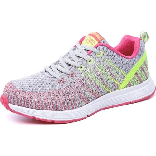 Tenis Feminino 2019 Autumn Women Tennis Shoes Light Breathable Mesh Sneakers Gym Boots Female Sport Shoes Fitness Trainers Cheap