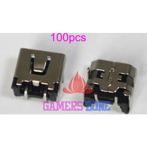 100pcs DC Power Jack Socket Charger Charging Port Dock For Nintendo DS Lite NDSL Connector