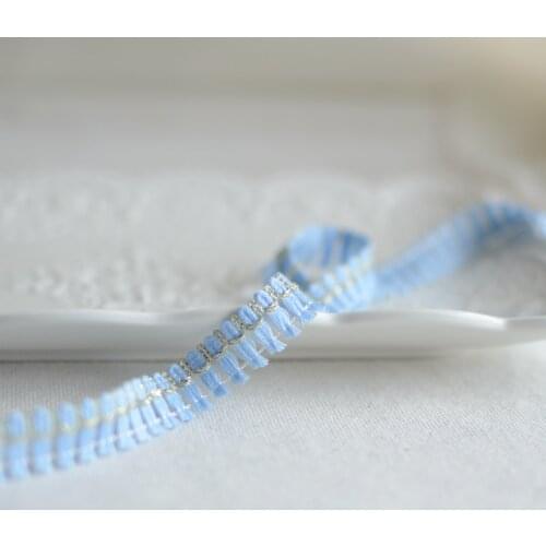 5 Meters/lot Flower Pattern Cotton Lace Trim Clothing Decorative Lace Ribbon Handmade Patchwork DIY Sewing Wedding Crafts 1.5cm
