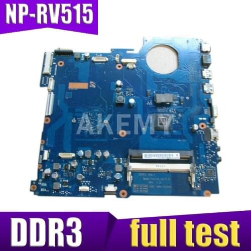 AKemy BA92-08334A BA92-08334B BA41-01649A For Samsung NP-RV515 RV515 Laptop motherboard with Processor DDR3 full test