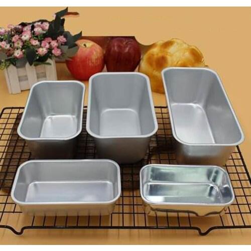 Aluminum Alloy Non-Stick Cheese Cake Toast Mold Bread Loaf Pan Baking Pans Dishes Kitchen Baking Tool Cake Baking Pans Cake Pan