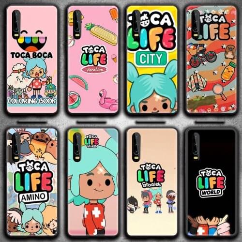Toca Boca Toca Life World game Phone Case for Huawei P20 P30 P40 lite E Pro Mate 40 30 20 Pro P Smart 2020