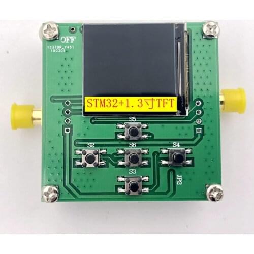 HMC833 25M-6GHZ RF signal source Phase-locked loop Sweep source STM32 control Open source TFT
