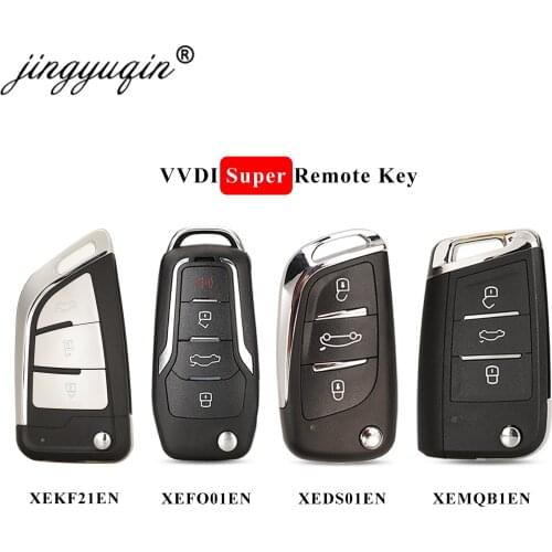 Jingyuqin 5pcs XEDS01EN/XEFO01EN/XEMQB1EN VVDI Super Remote XT27 XT27A66 Chip for VVDI2 /VVDI MINI Key Tool/VVDI Key Tool Max