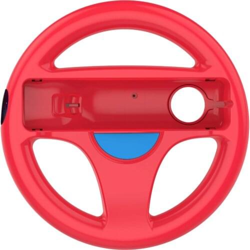 Wii Steering Wheel for Mario Kart Racing Games for Nintendo Remote Controller ( Red color)