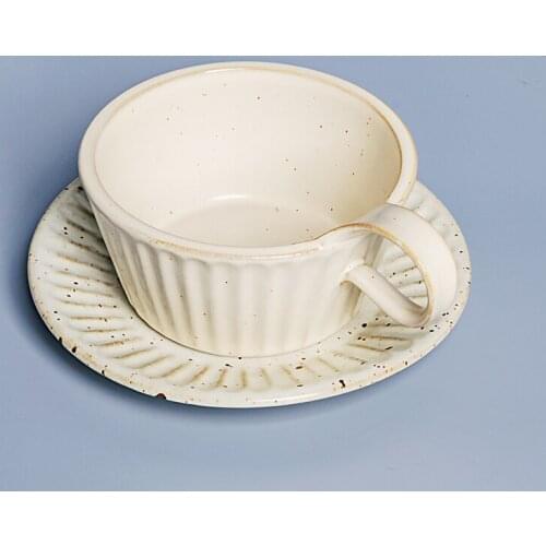 Restaurant Coffee Mug Free Shipping Espresso Farmhouse Creative Ceramic Cup Coffee Mug Latte Breakfast Tasse A Cafe Cups 5050SX