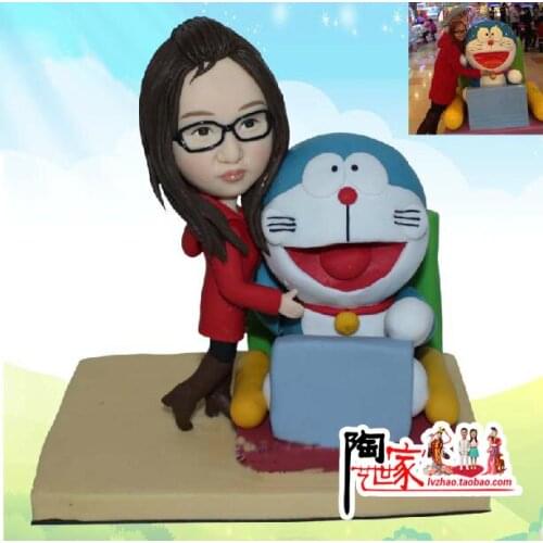 The best gift Birthday cake topper make figurine from photos no similar no pay Unique gift can be keep forever Unique gift