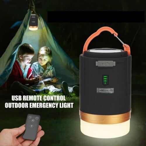 Mayitr USB Rechargeable LED Lamp Portable Outdoor Camping Tent Lantern Night Light Lamp Portable Lantern Night Emergency bulb