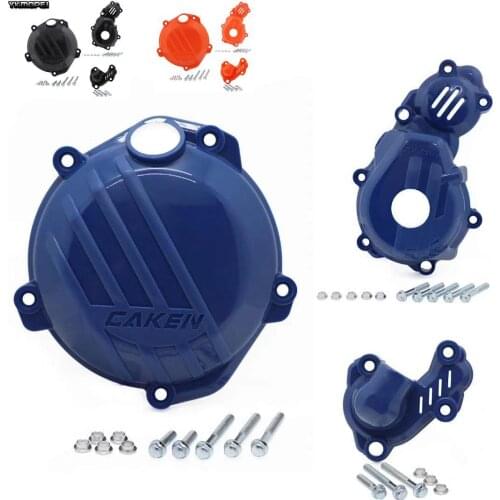 Motorcycle New Magneto Engine Clutch Water Pump Cover Protect Guard For 250 350 SX-F EXC-F XC-F EXC-F SIX DAYS FC250 FC350 FX350