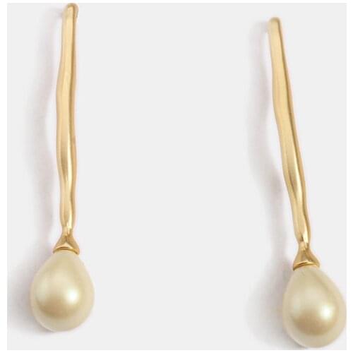 2020 Korean New Pearl Tassel Earrings Fashion Temperament Long Pendant Earrings For Women Jewelry