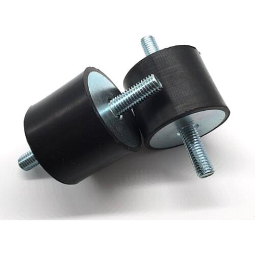 D8 * H8 M3 *L8 M3 thread VV type rubber damper rubber shock absorber Two head bolt rod Motor damping shock pad screws