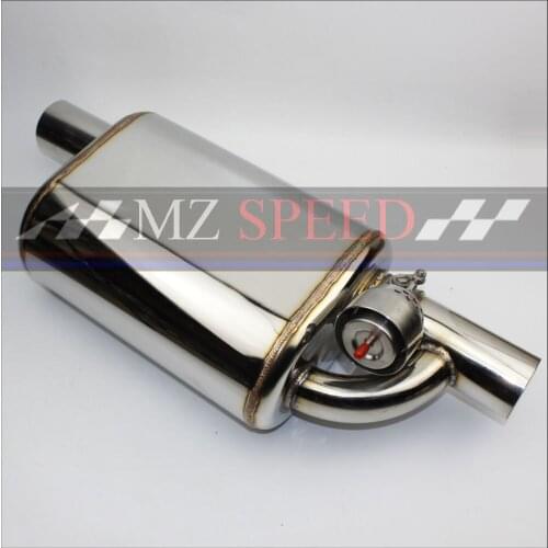 1PCS Exhaust System stainless steel Electric Exhaust CutOut Valve With Electronic Remote Control Switch Muffler exhaust pipe