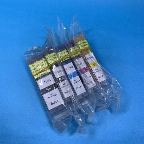YOTAT 5pcs Compatible ink cartridge PGI-125 CLI-126 for Canon PIXMA MX870 MX881 MX882 IP4810 IP4820 IP4910 IX6510 MG5110
