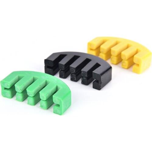 1 pc Violin Practice Random Color 10g Rubber Violin Mute Silencer Acoustic Electric