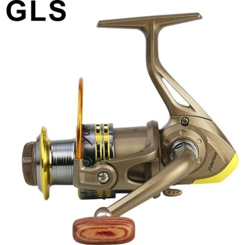 2020 GS1000-7000 series rocker interchangeable wire cup metal spinning wheel fishing reel