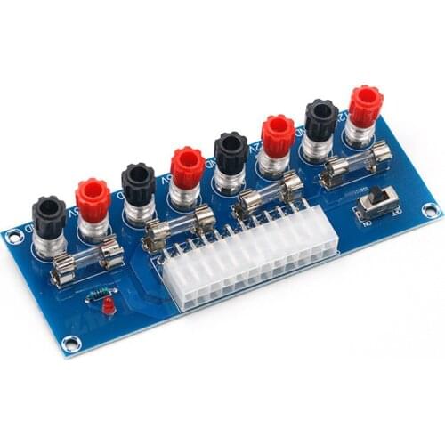 XH-M229 Desktop PC Chassis Power ATX Transfer to Adapter Board Power Supply Circuit Outlet Module 24Pin Output Terminal 24 pins