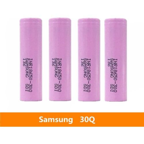 ALEAIVY 100% Original 30Q 18650 Battery 3000mah Hight Power Discharge li-ion Rechargeable Batteries 30A larger current INR18650
