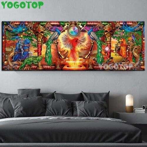 Diamond Painting Full Square Schmidt Kingdom,firebird Embroidery Peacocks Picture Of Rhinestones Decor Crafts 5d Diy Gift YY5226