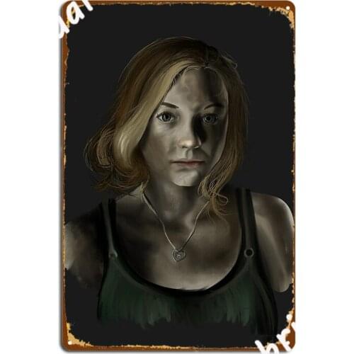 Beth The Walking Dead Metal Plaque Poster Wall Cave Classic Plaques Pub Garage Tin Sign Poster