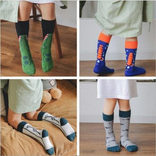Kids Socks Toddlers Girls Knee High Long Soft Cotton sports socks for children girls boys socks