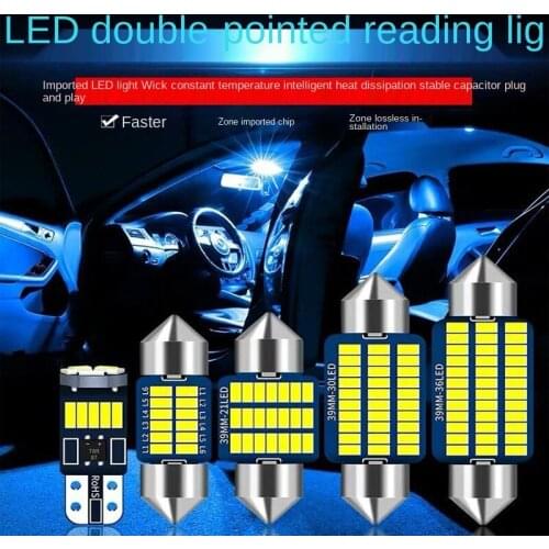 C10W C5W LED Canbus Festoon 31mm 36mm 39mm 41mm for car Bulb Interior Reading Light License Plate Lamp White Free Error