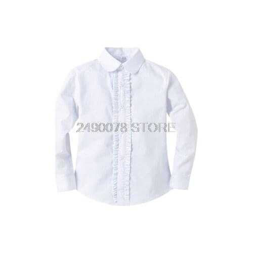 LUOBOBEIBEI School Blouses For Girls