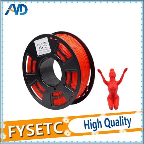 PLA 1.75MM 1kg/2.2lb Filament Materials 1.75 pla Consumables Red Color Plastic Filament for 3D Printer Extruder Or 3d Pen