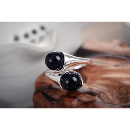 Wholesale womens gifts rings RARE GREEN gem BEAD ROUND GEMS 925 STERLING CZ RING SIZE # 6 7 8 9 Golden real noble ladys