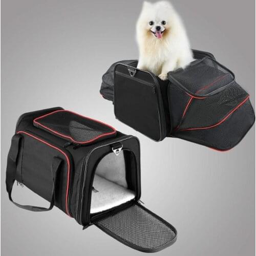 Dog Carrier Portable Pet Backpack Messenger Cat Carrier Outgoing Travel Bag Breathable Pet Carrier Pet Handbag Yorkie Chihuahua