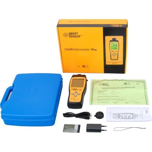 Professional Gas Analyzer CO2 Meter Monitor Gas Detector Carbon Dioxide Detector Indoor Air Quality Monitor CO2 Tester AR8200