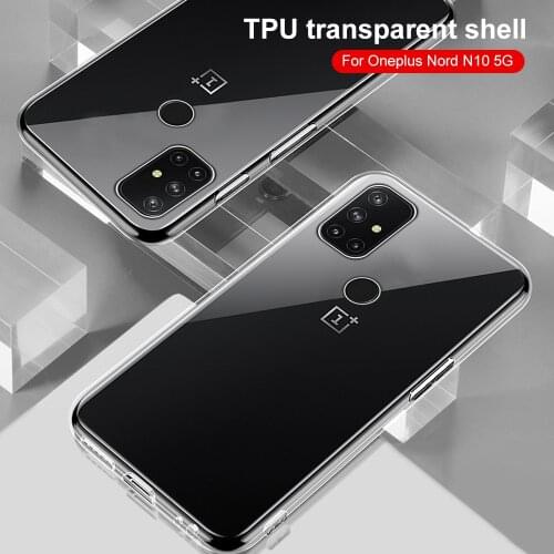 Transparent Silicone Case for Onplus 9 Pro Nord N10 5g N100 8T 8 7T Pro Case Ultra Thin Back Cover for One Plus 9Pro Nord funda