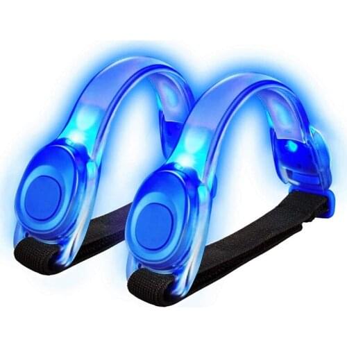 2Pcs LED Armband, LED Armband Reflective Running Gear for Outdoor Activities and Exercise, Running